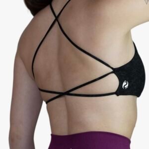 AUROLA Workout Sports Bras Women Athletic Removable Backless Strappy Criss Cross